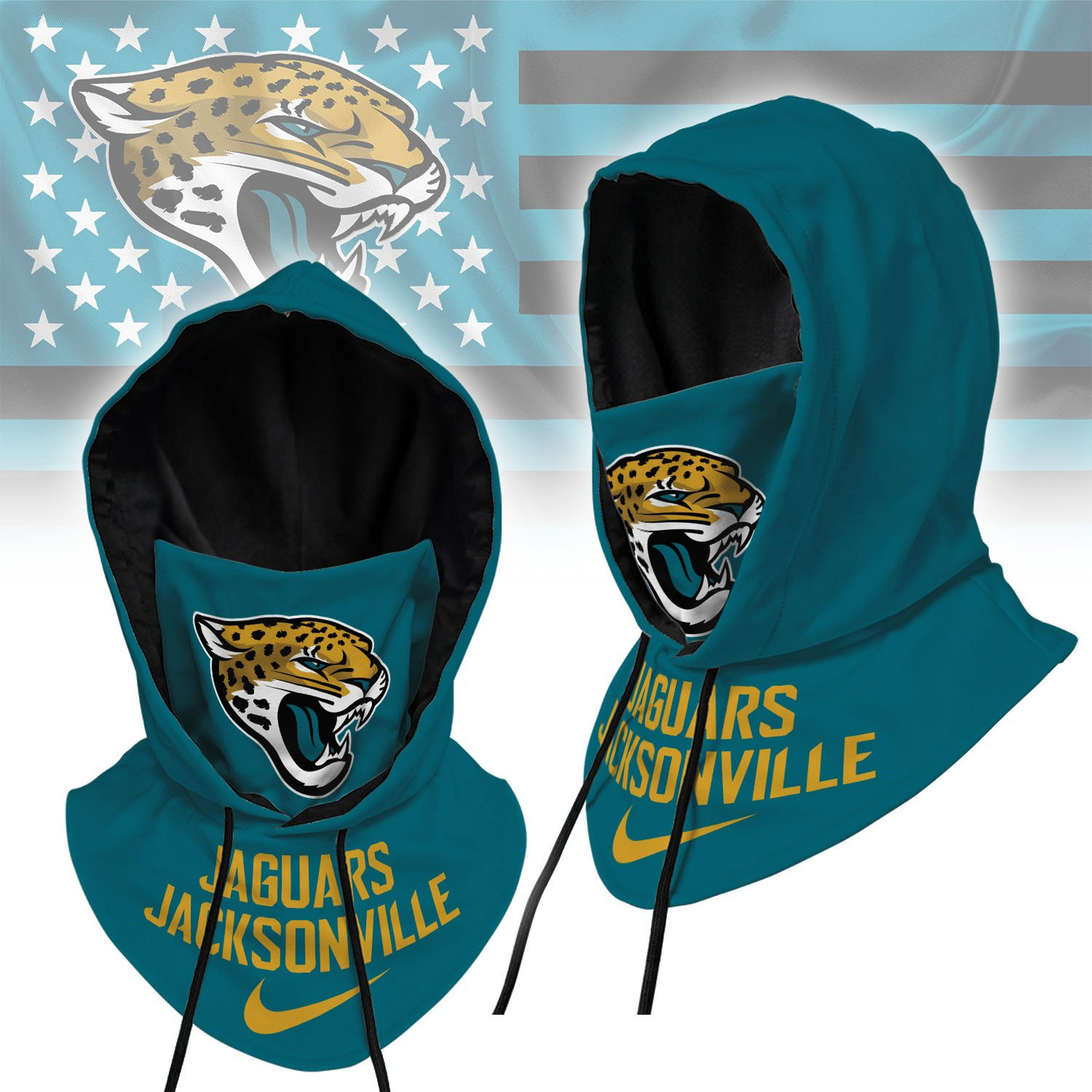 Premium NFL JAC Hooded Gaiter V1 NMD TTV
