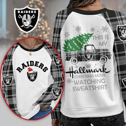 Premium NFL LV Cozy Round Neck Raglan Sleeve Sweatshirt V1 NMD NHM