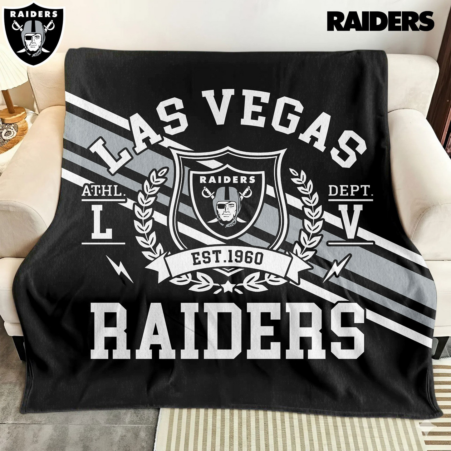 Premium NFL LV Legacy Fleece Blanket V3 NMD TTV