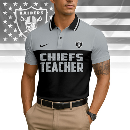 Premium NFL LV Teacher Appreciation Polo Shirt V15 NMD TTV