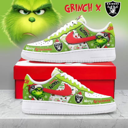 Premium NFL LVR x The Grinch AF1 Sneaker V3 NMD NTL