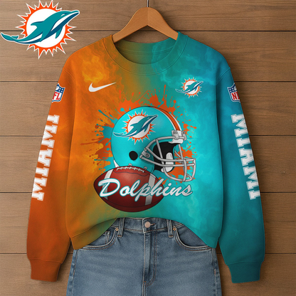 Premium NFL MIA Printed Sweatshirt V1 NMD TTV