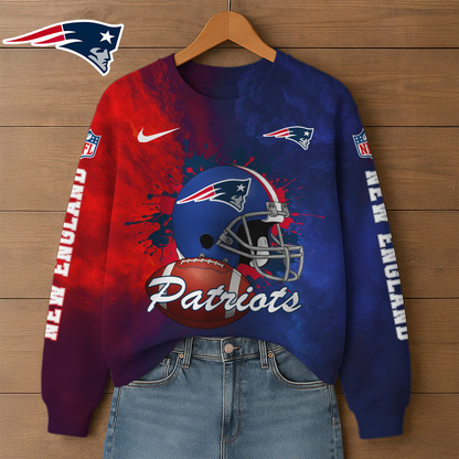 Premium NFL NE Printed Sweatshirt V1 NMD TTV