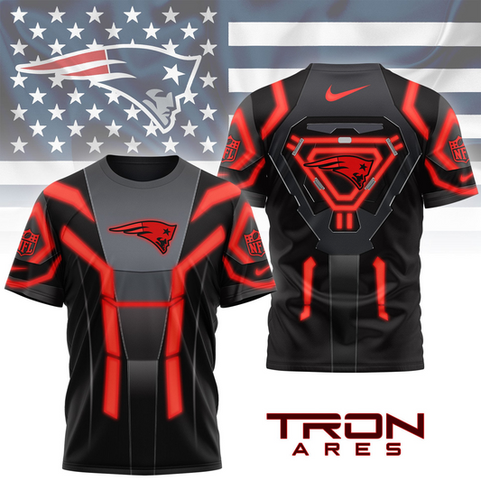 Premium NFL NE Sci-Fi Tron Ares T-shirt V1 NMD TTV