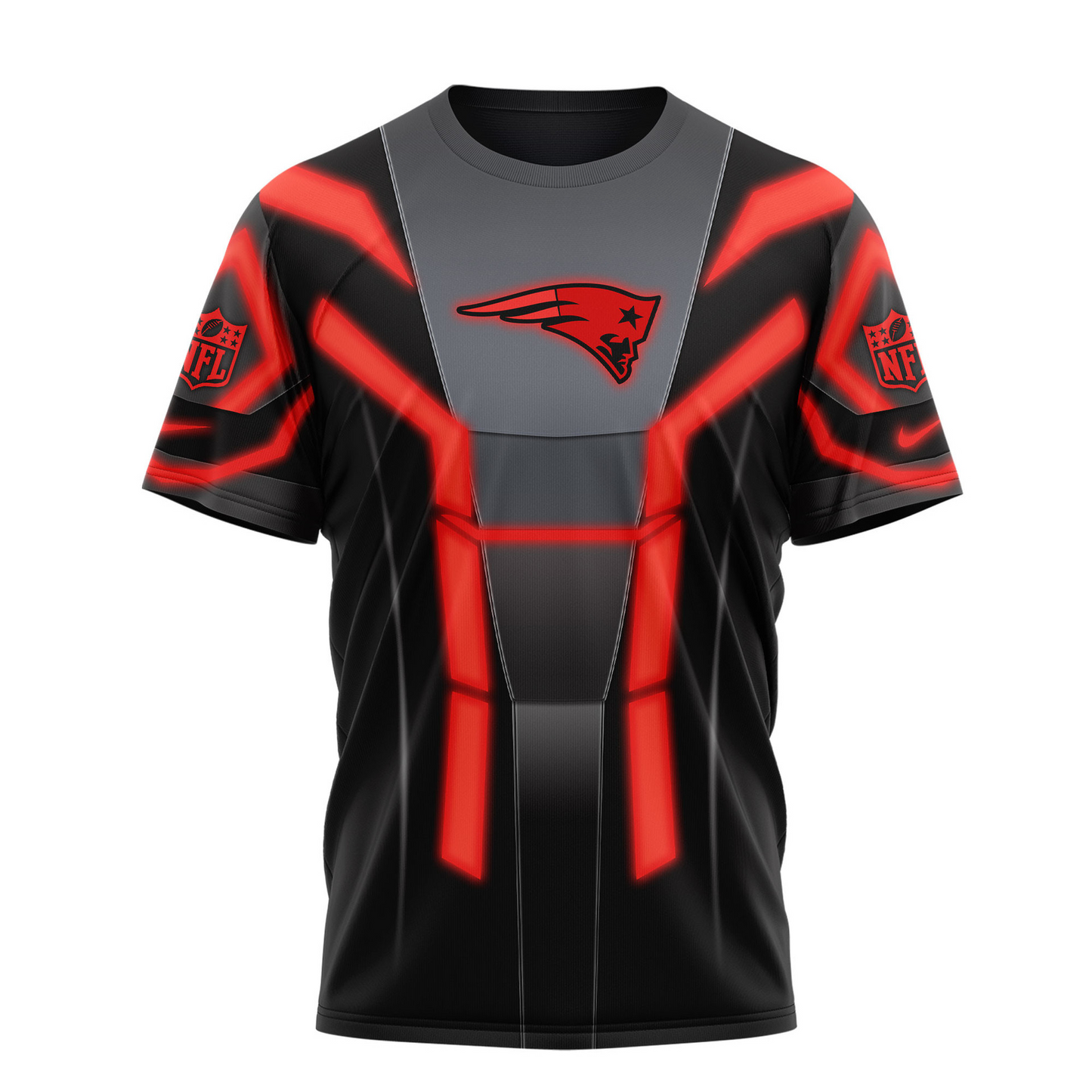 Premium NFL NE Sci-Fi Tron Ares T-shirt V1 NMD TTV
