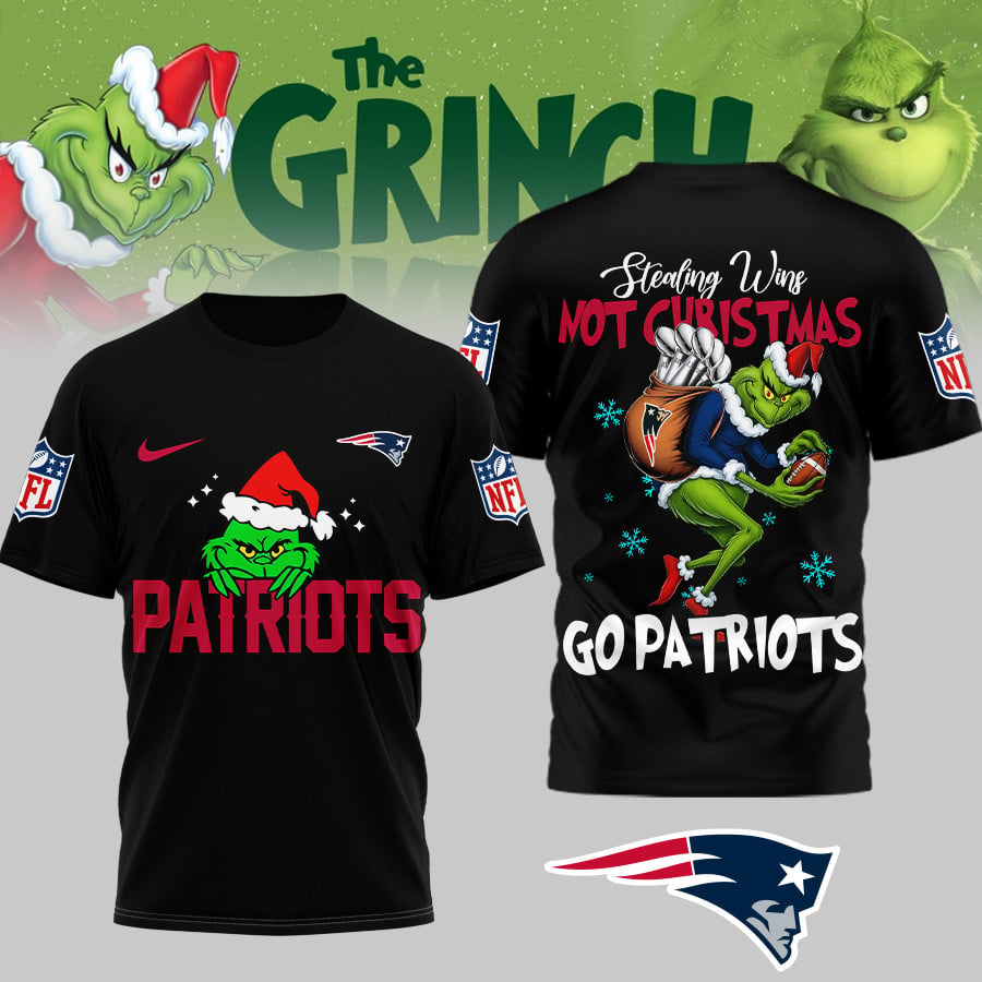 Premium NFL NE x The Grinch Shirt V3 NMD TTV