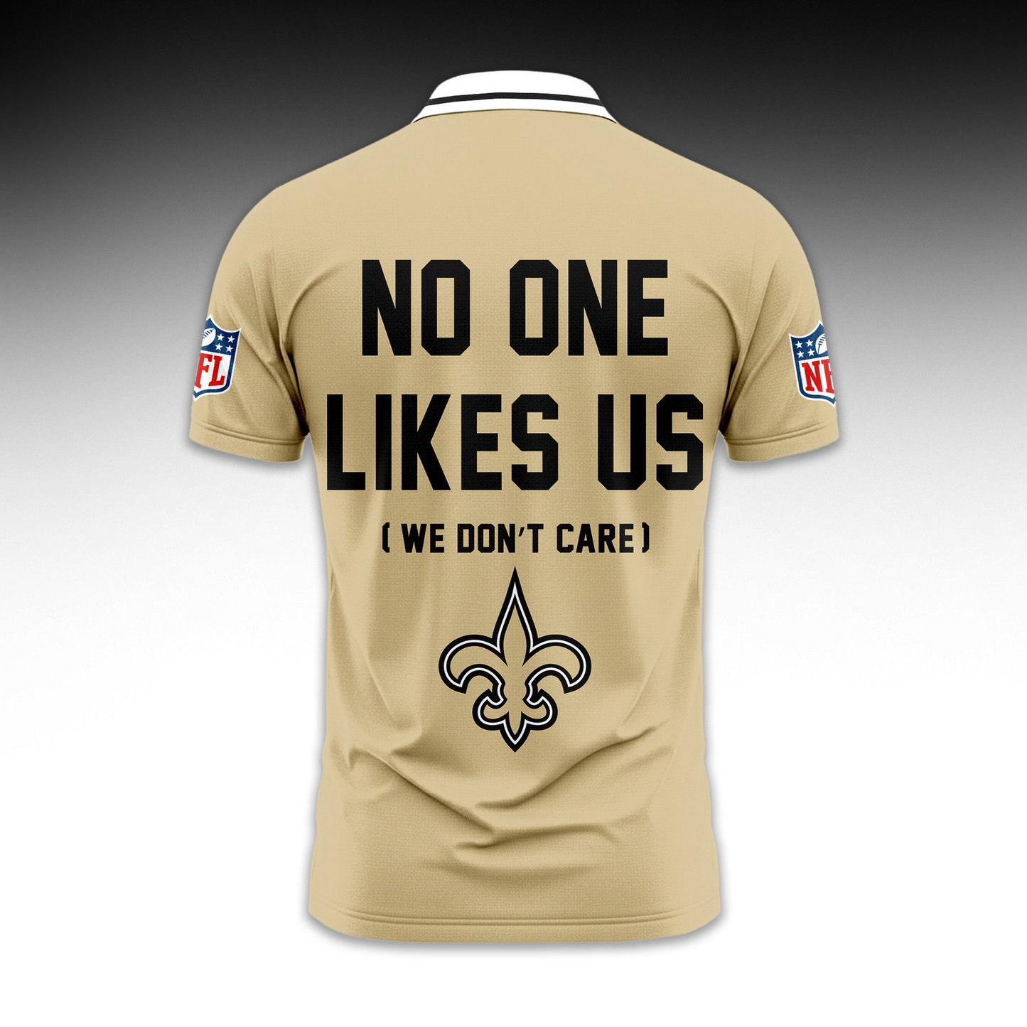 Premium NFL NO No One Likes Us Polo Shirt V1 NMD TTV