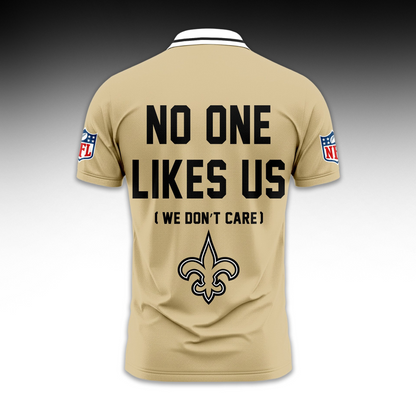 Premium NFL NO No One Likes Us Polo Shirt V1 NMD TTV