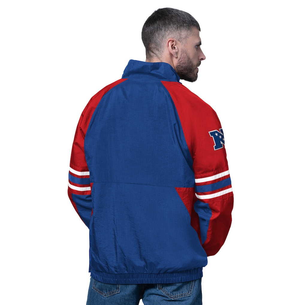 Premium NFL NYG Legacy Quarter-Zip Jacket V1 NMD TTV