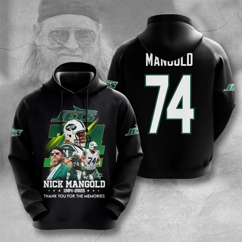 Premium NFL NYJ In Memory Of Nick Mangold T-shirt V13 NMD NHM