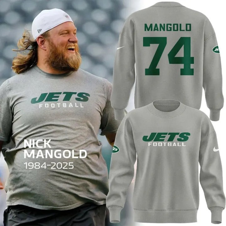 Premium NFL NYJ In Memory Of Nick Mangold T-shirt V7 NMD NHM