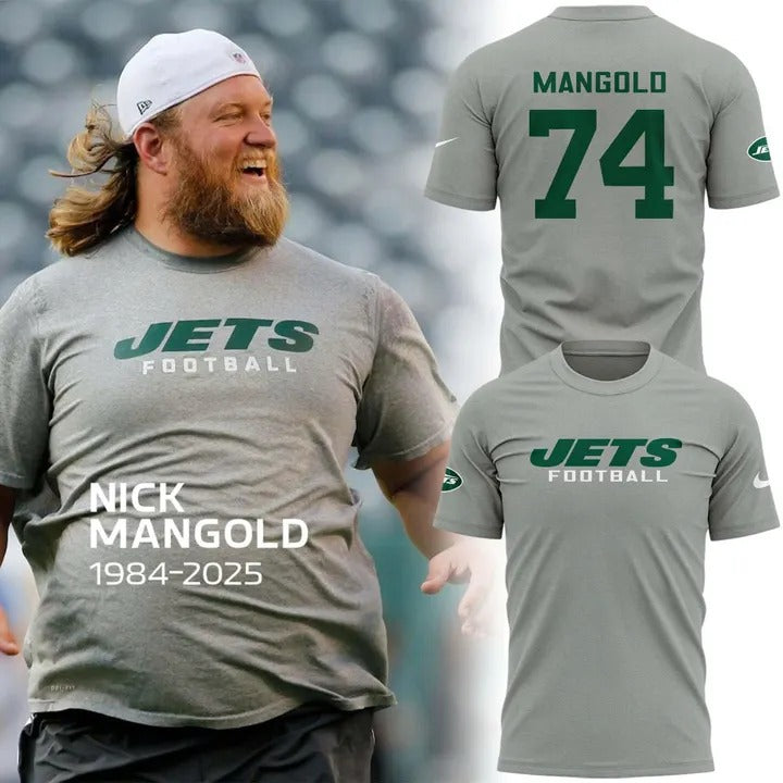 Premium NFL NYJ In Memory Of Nick Mangold T-shirt V7 NMD NHM