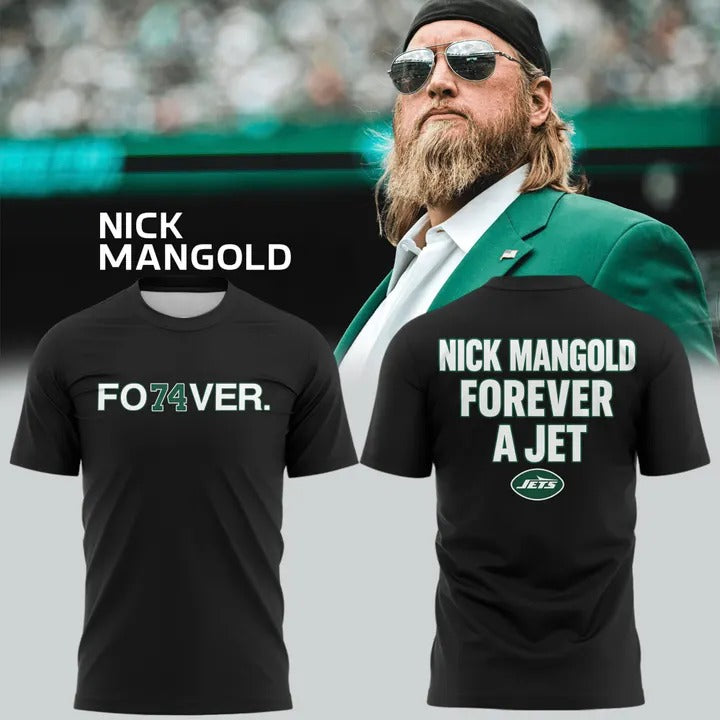 Premium NFL NYJ In Memory Of Nick Mangold T-shirt V9 NMD NHM