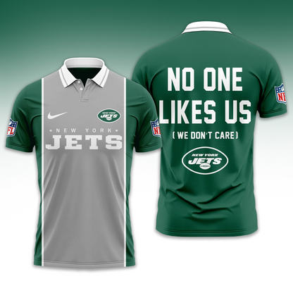 Premium NFL NYJ No One Likes Us Polo Shirt V1 NMD 291025 TTV