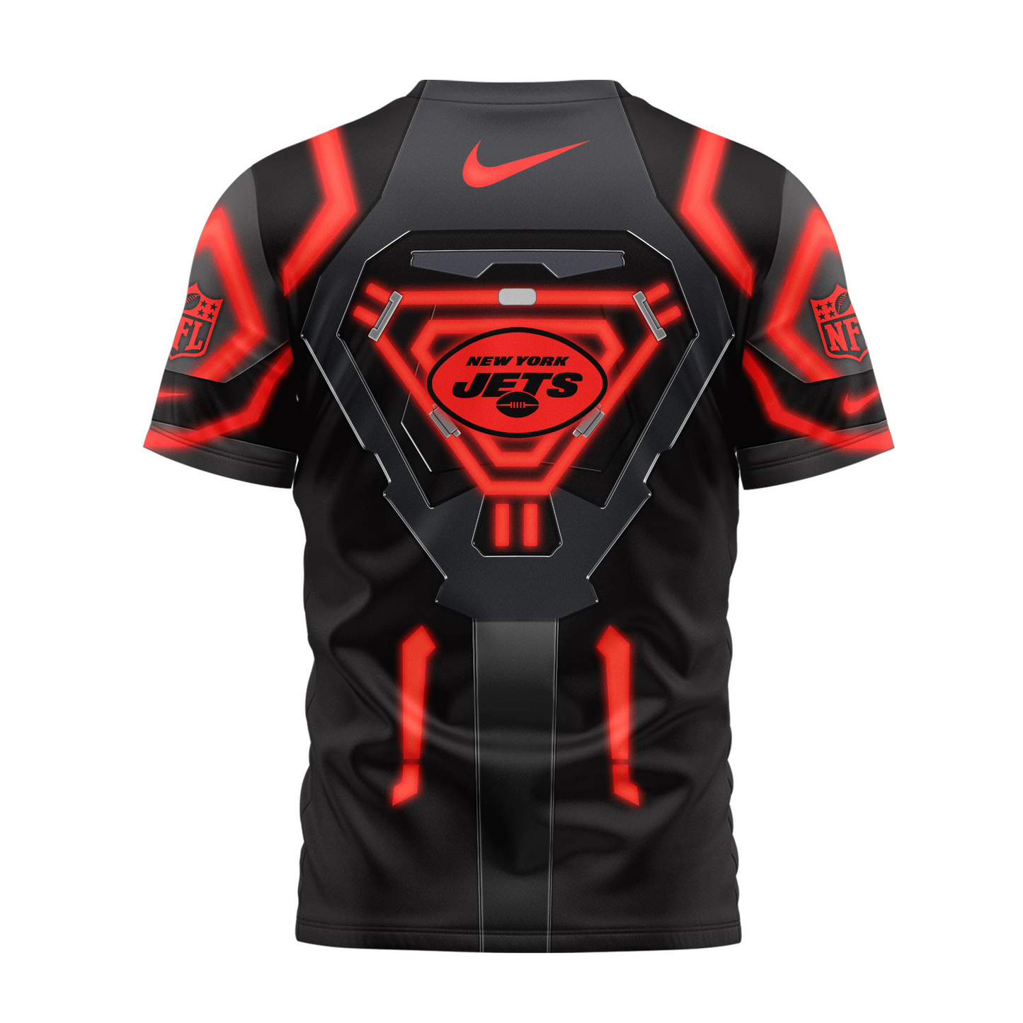 Premium NFL NYJ Sci-Fi Tron Ares T-shirt V1 NMD TTV
