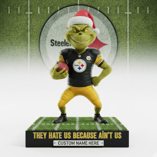 Premium NFL PS Christmas The Grinch Arcylic Plaque V1 NMD