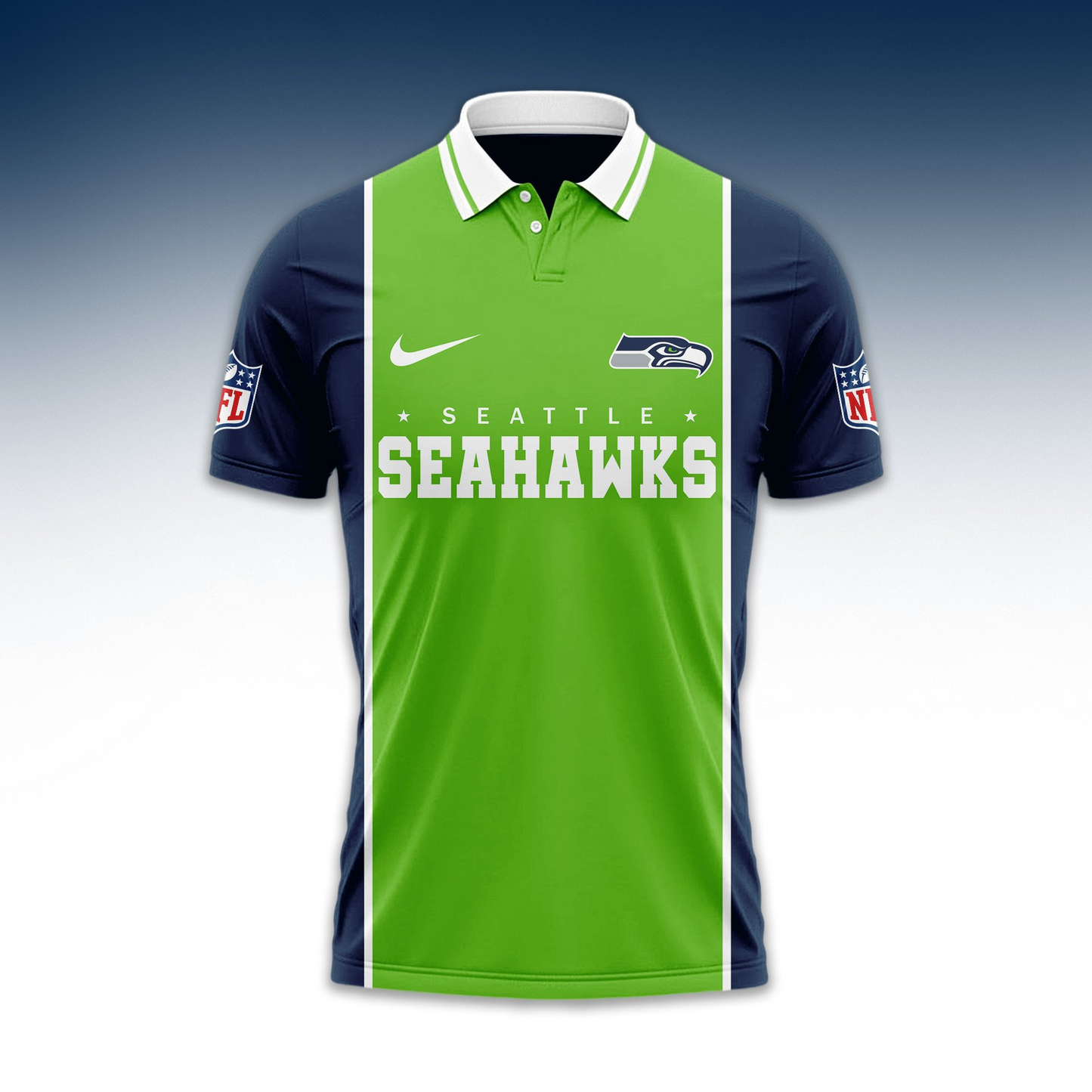 Premium NFL SEA No One Likes Us Polo Shirt V1 NMD 291025 TTV