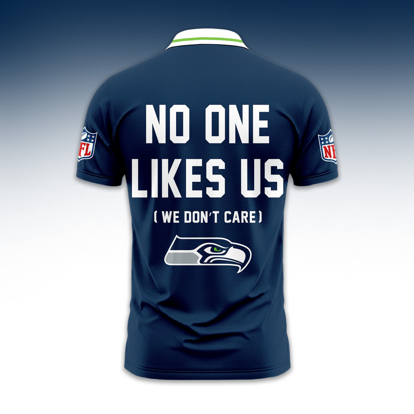 Premium NFL SEA No One Likes Us Polo Shirt V1 NMD 291025 TTV