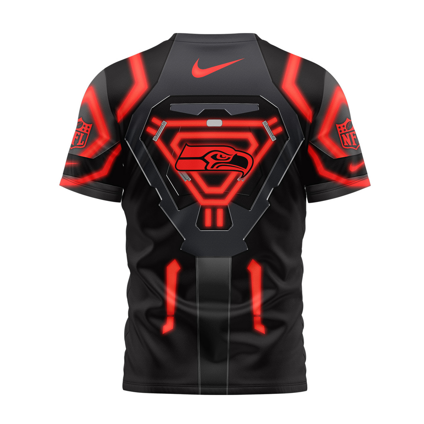 Premium NFL SEA Sci-Fi Tron Ares T-shirt V1 NMD TTV