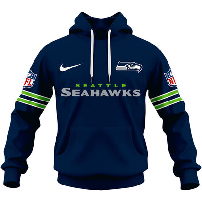 Premium NFL SEA Signature Fan Gear Hoodie V1 NMD NHM