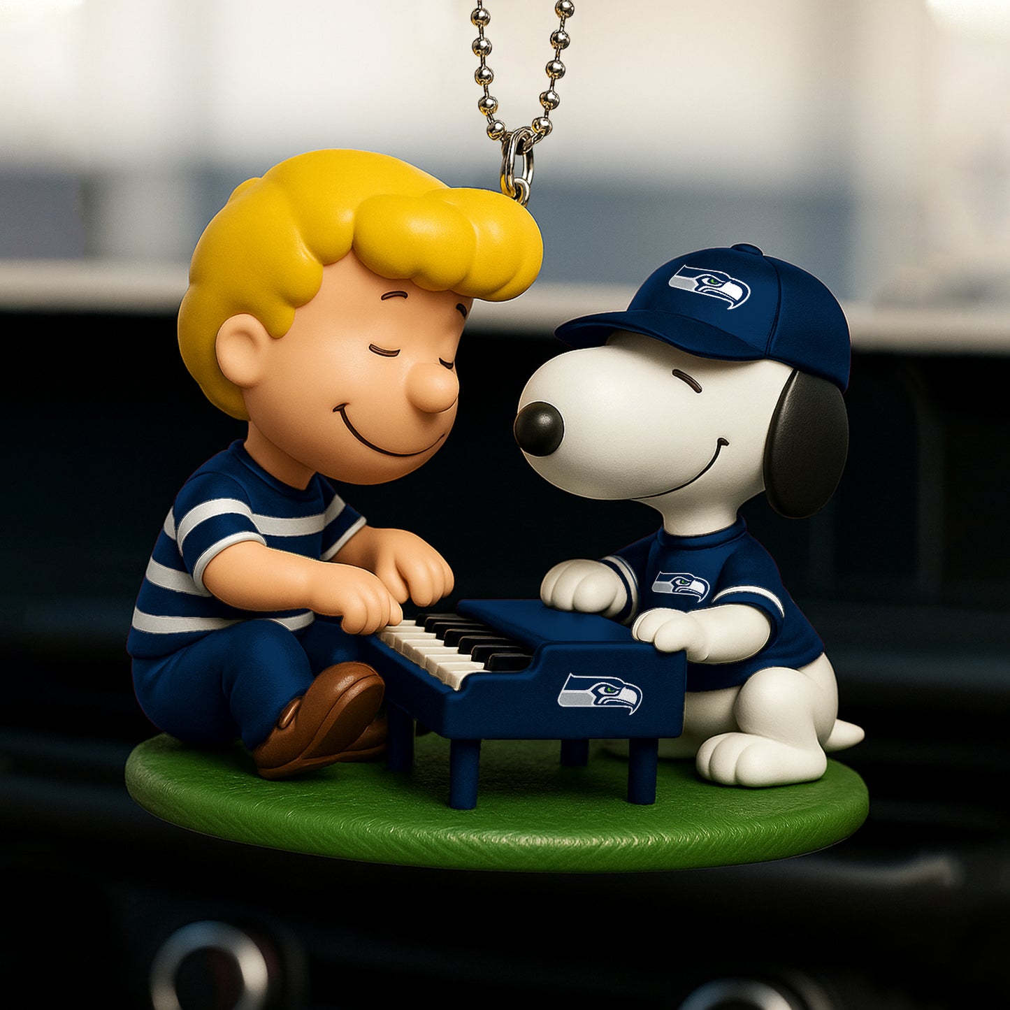 Premium NFL SEA x SNP Car Ornament V7 NMD NHM