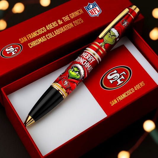 Premium NFL SF x The Grinch Christmas Limited Edition Pen 2025 V1 NMD NHM