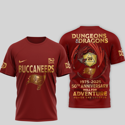 Premium NFL TB x Dungeons And Dragons 50th Anniversary Shirt V15 NMD TTV