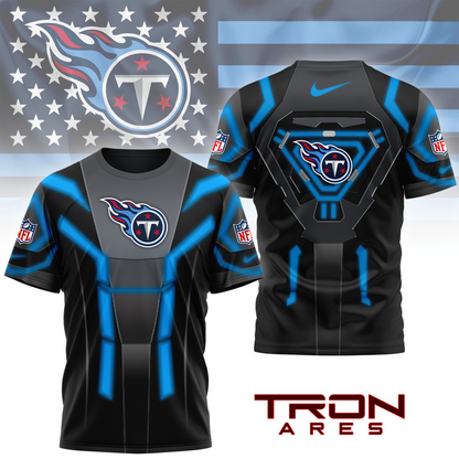 Premium NFL TEN Sci-Fi Tron Ares T-shirt V1 NMD TTV