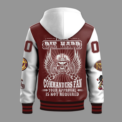 Premium NFL WAS Die Hard Baseball Jacket V1 NMD TTV