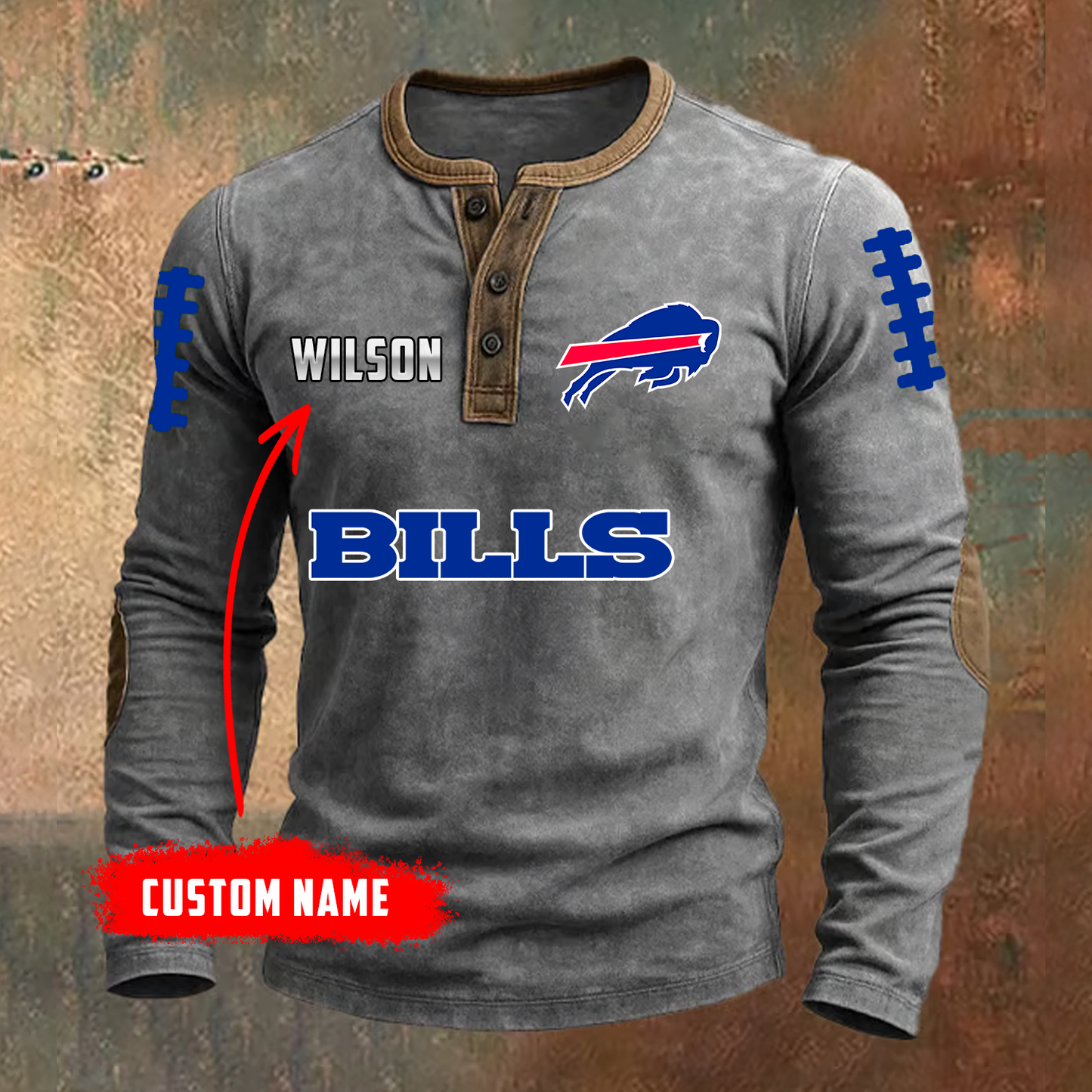 PREMIUM NFL X BUF LONG SLEEVE SHIRT NDT TDT