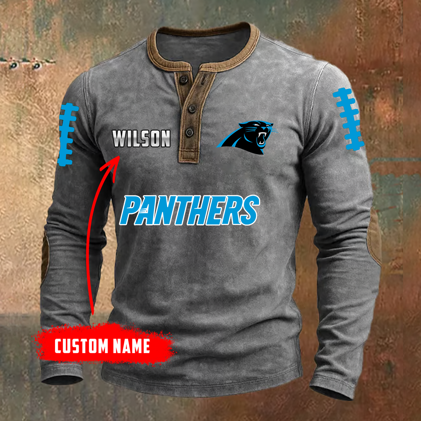 PREMIUM NFL X CAR LONG SLEEVE SHIRT NDT TDT