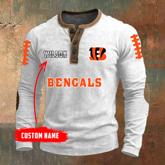 PREMIUM NFL X CIN LONG SLEEVE SHIRT NDT TDT