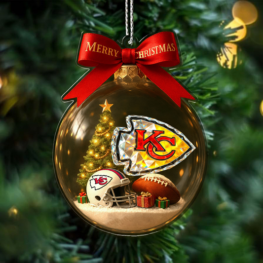Premium NFL X KCC Christmas Ornaments NDT TDT