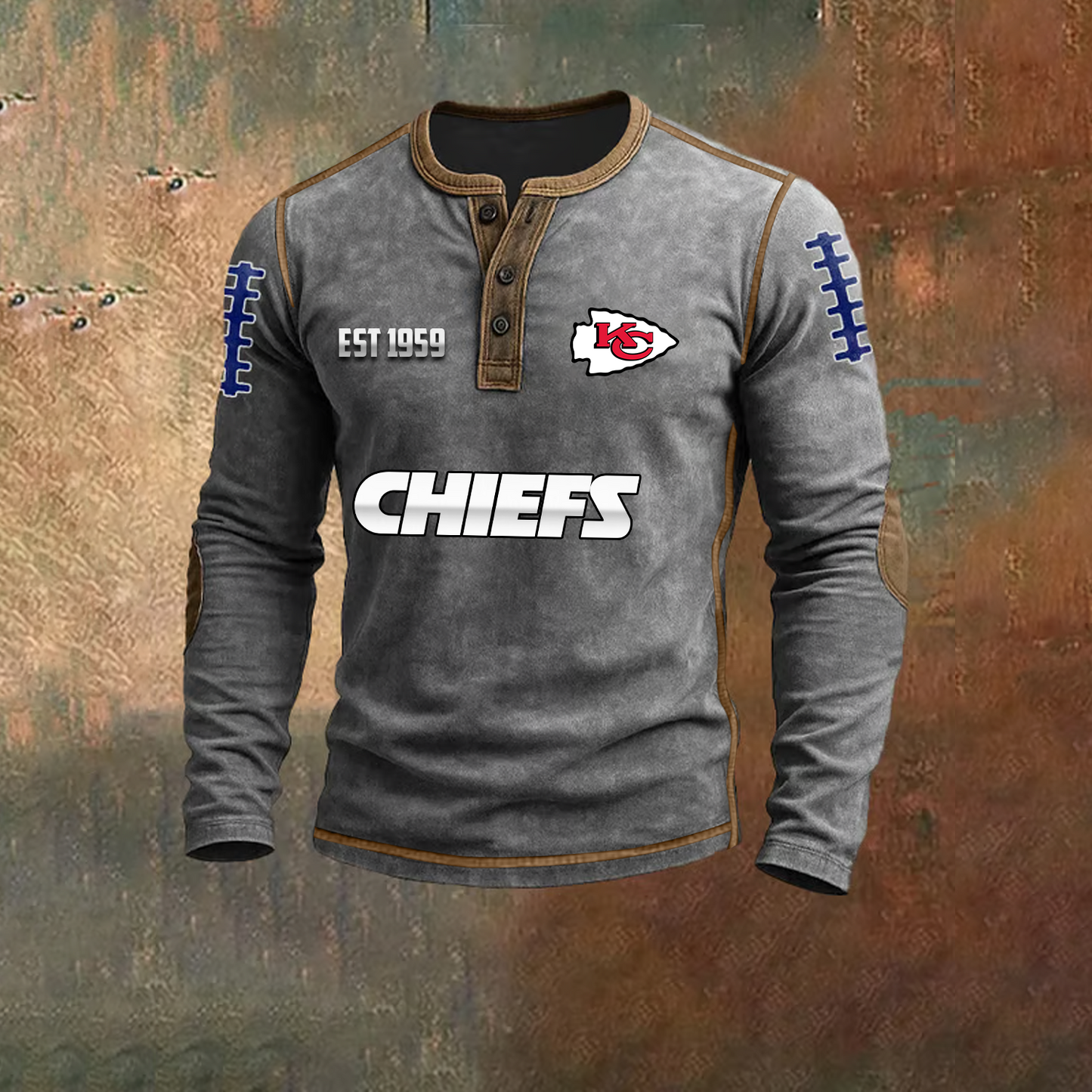PREMIUM NFL X KCC LONG SLEEVE SHIRT NDT TDT