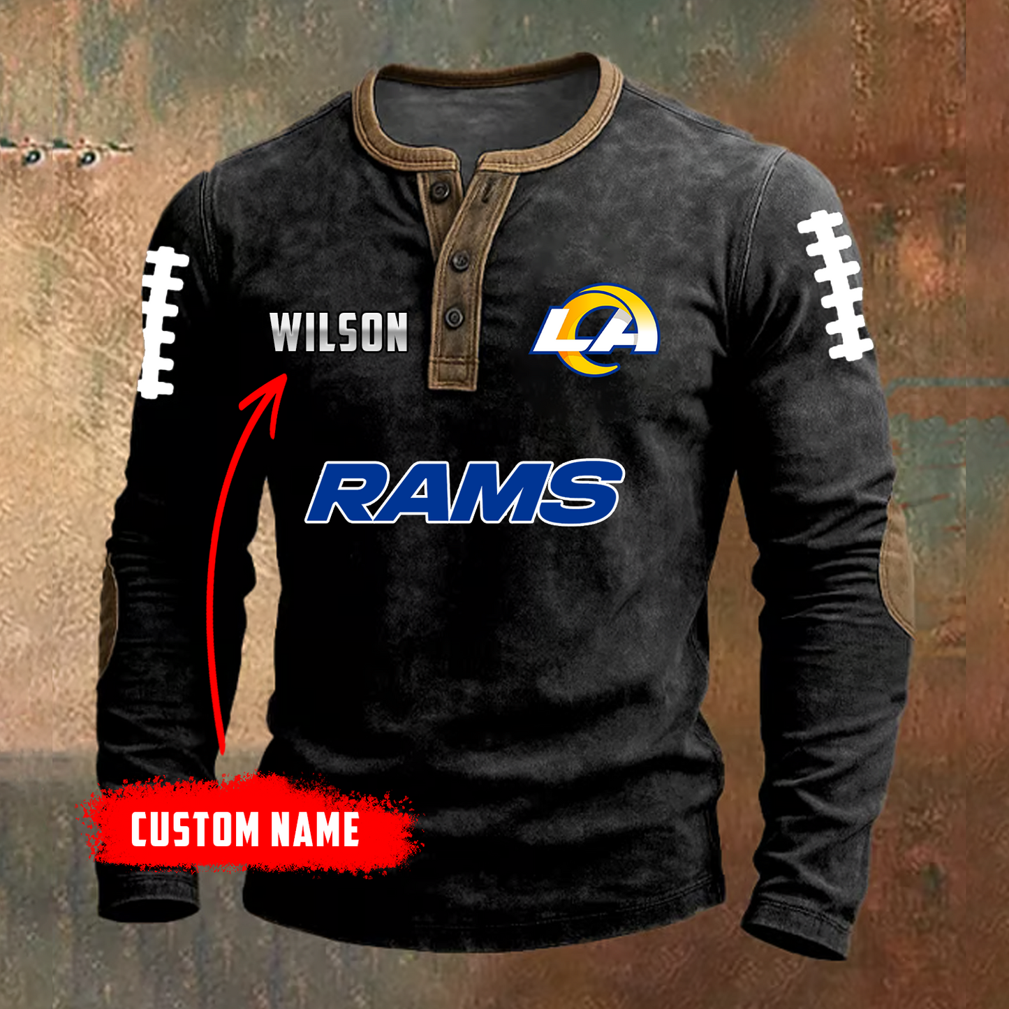 PREMIUM NFL X LAR LONG SLEEVE SHIRT NDT TDT