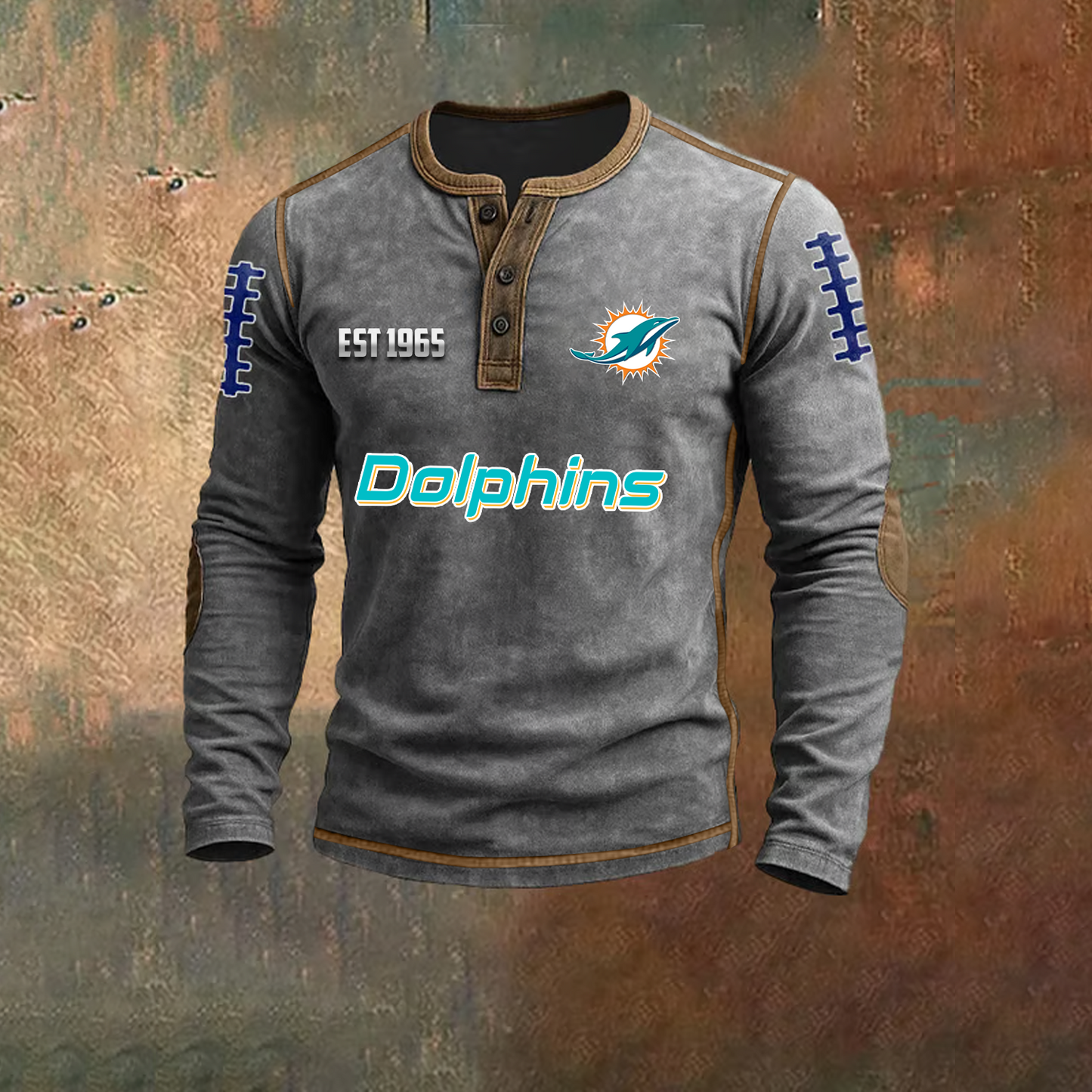 PREMIUM NFL X MIA LONG SLEEVE SHIRT NDT TDT