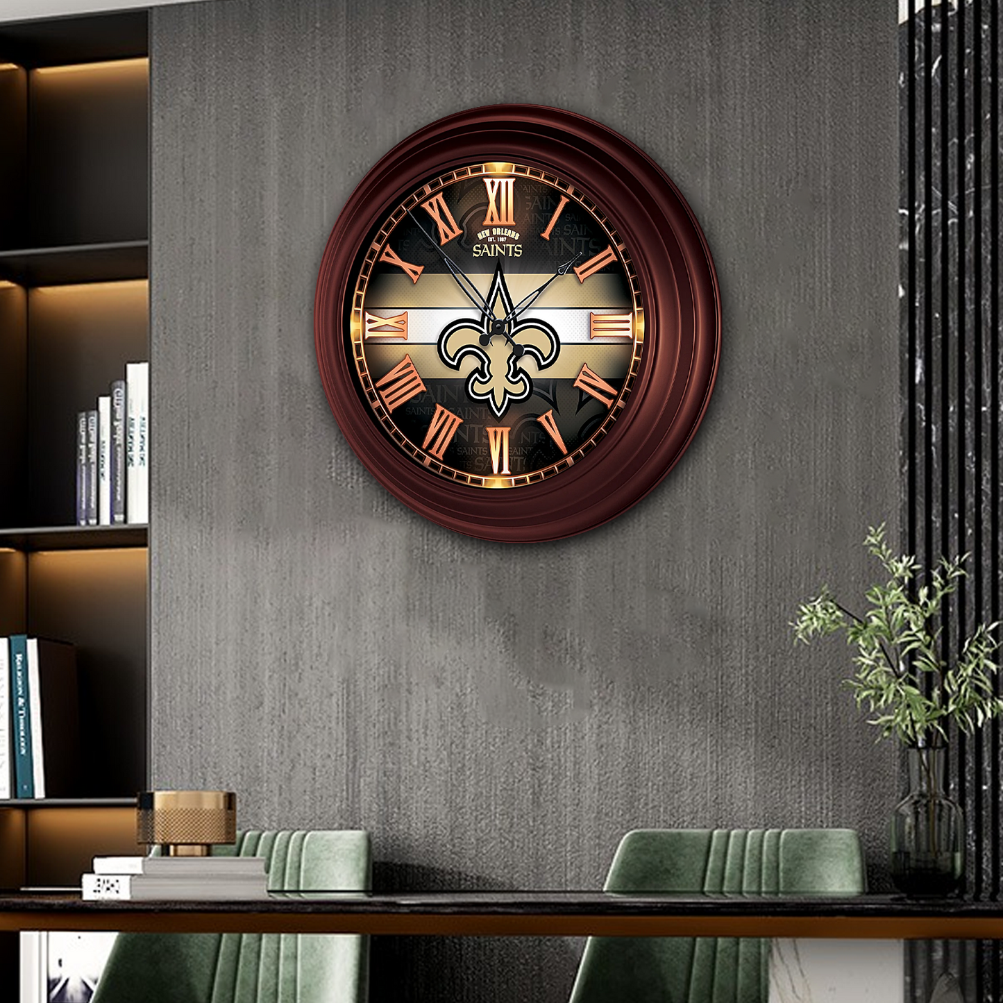 PREMIUM NFL x NO ATOMIC WALL CLOCK NDT TDT