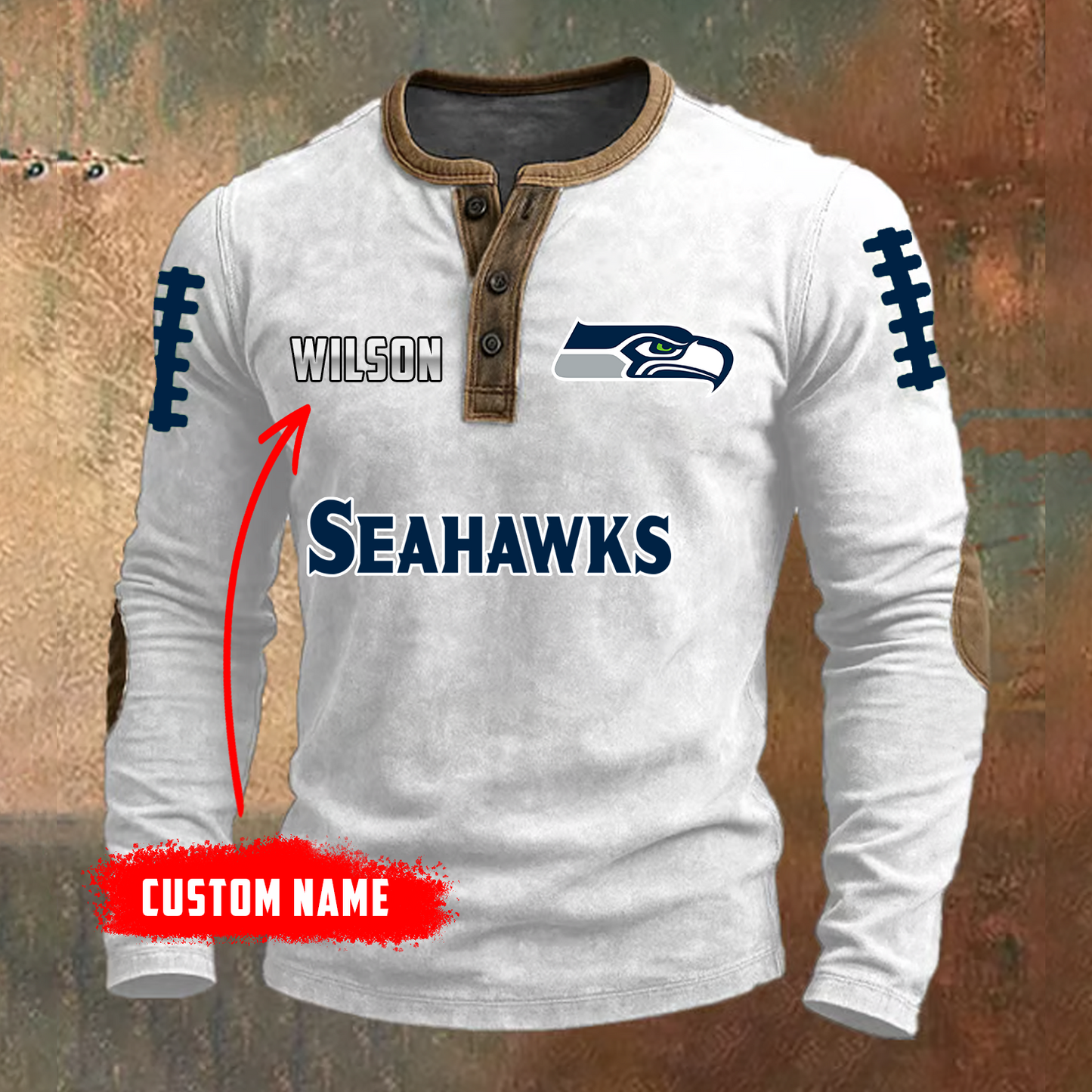 PREMIUM NFL X SEA LONG SLEEVE SHIRT NDT TDT