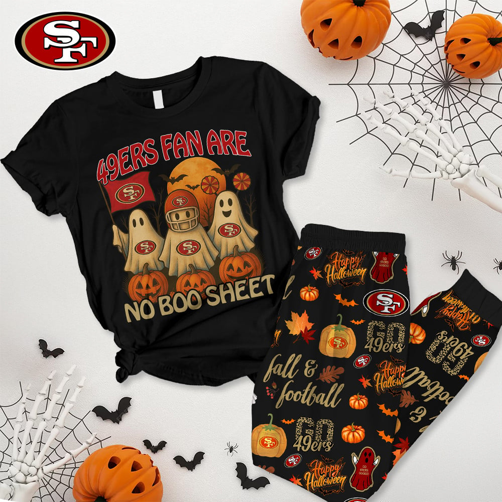 Premium NFL X SF Halloween Pajamas Set NDT NHM