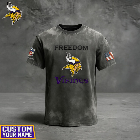 Premium NFL x VIK The Freedom Washed Tee  NDT TDT