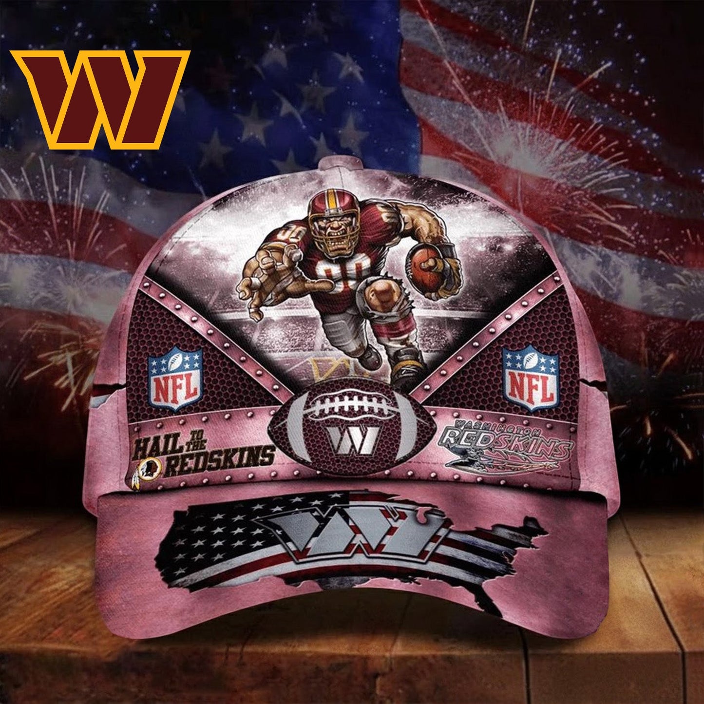 PREMIUM NFL X WAS Super Bowl LIX 2025 Cap NDT NHM