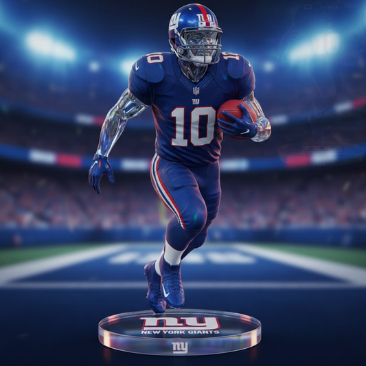 Premium NYG x NFL Crystal Style Desktop Ornament DatND DVT