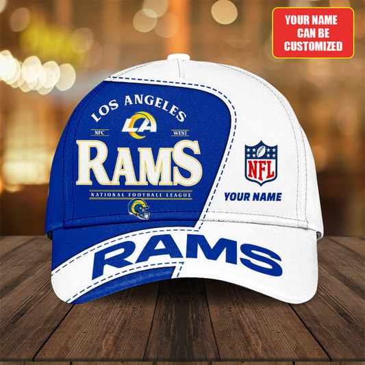 PREMIUM Personalized NFL X  RAM Classic Cap NDT NHM
