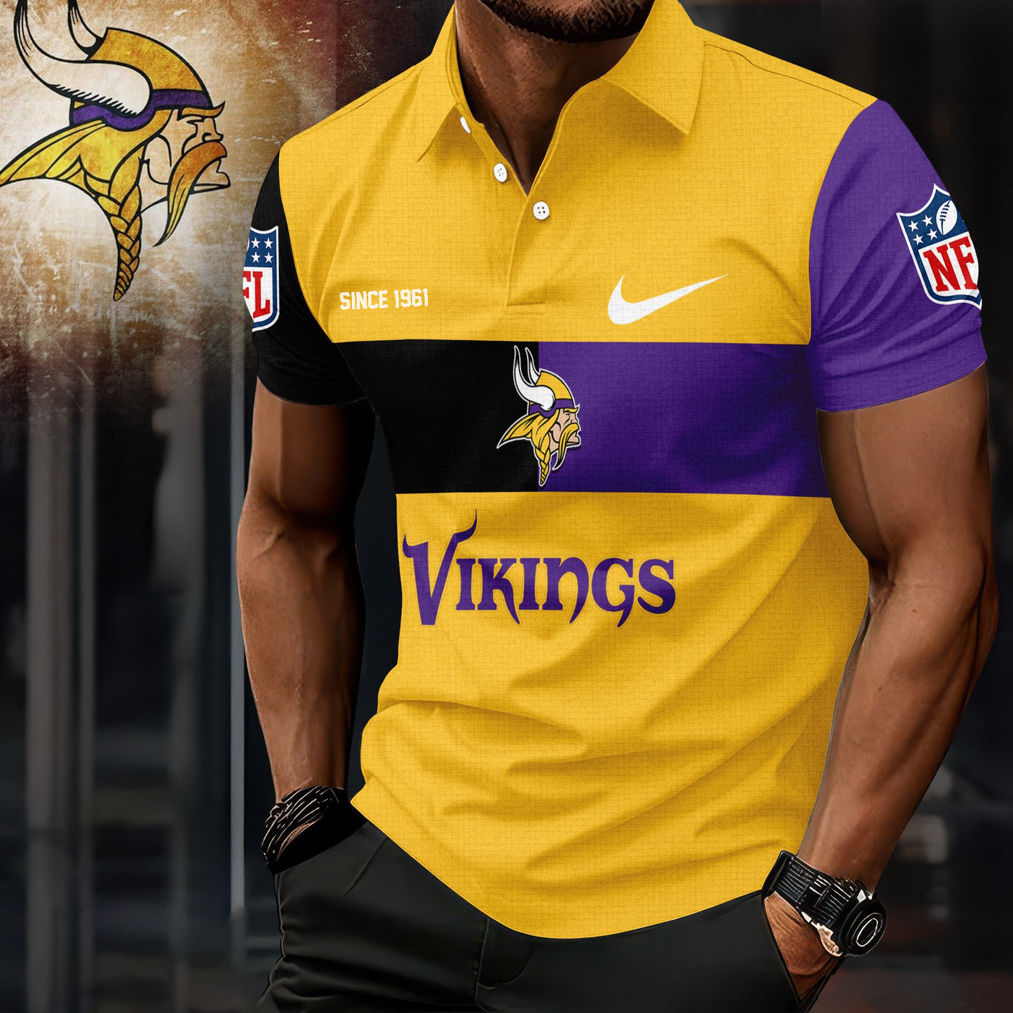 MV Premium NFL V5 Polo Shirt DDT CTND