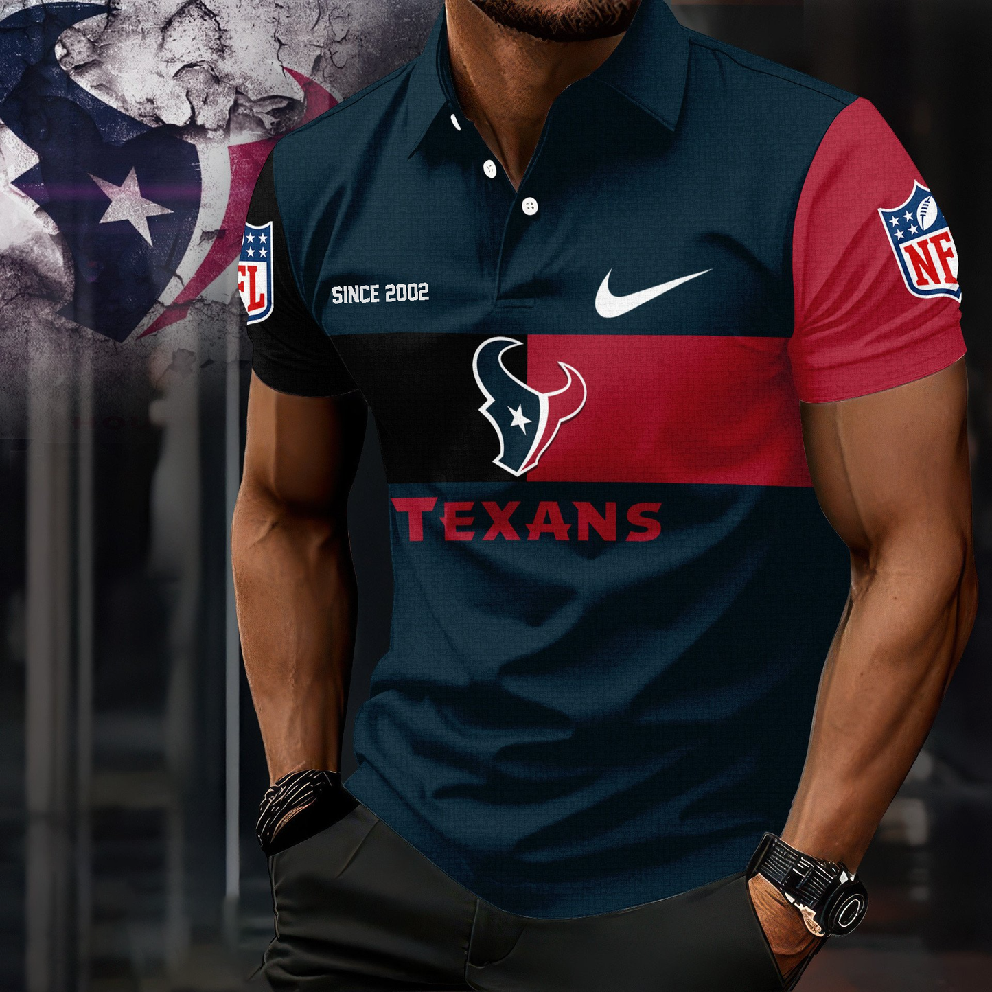 HT Premium NFL V5 Polo Shirt DDT CTND
