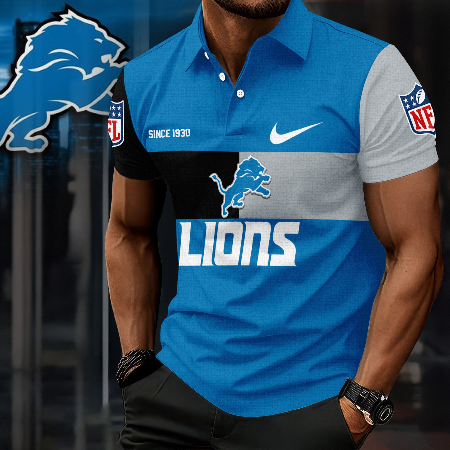 DL Premium NFL V5 Polo Shirt DDT CTND