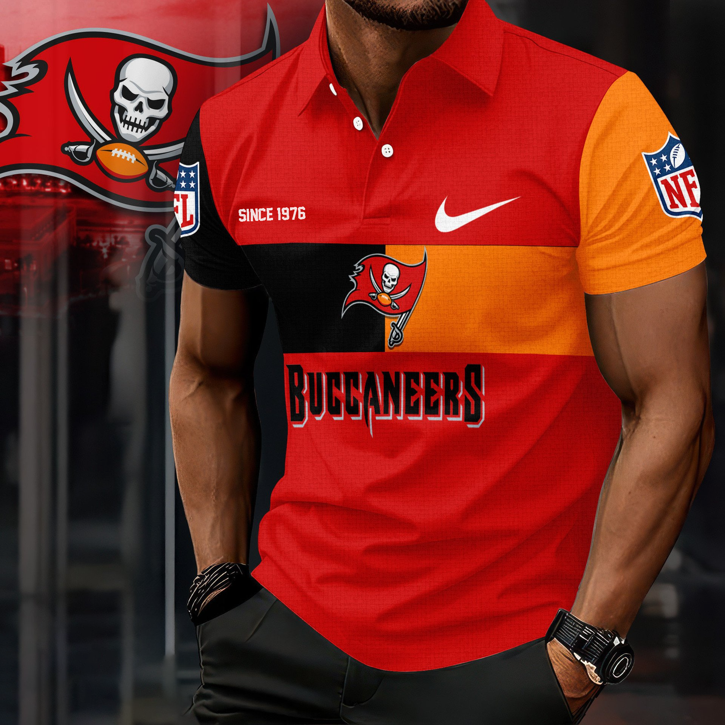 TBB Premium NFL V5 Polo Shirt DDT CTND
