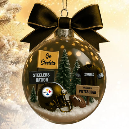 PS  NFL Acrylic Ball Ornament - Best Gift For Fans DDT CTND