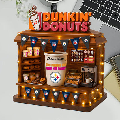 PS Acrylic Block - NFL x Dunkin Donuts Gift For Fans DDT CTND