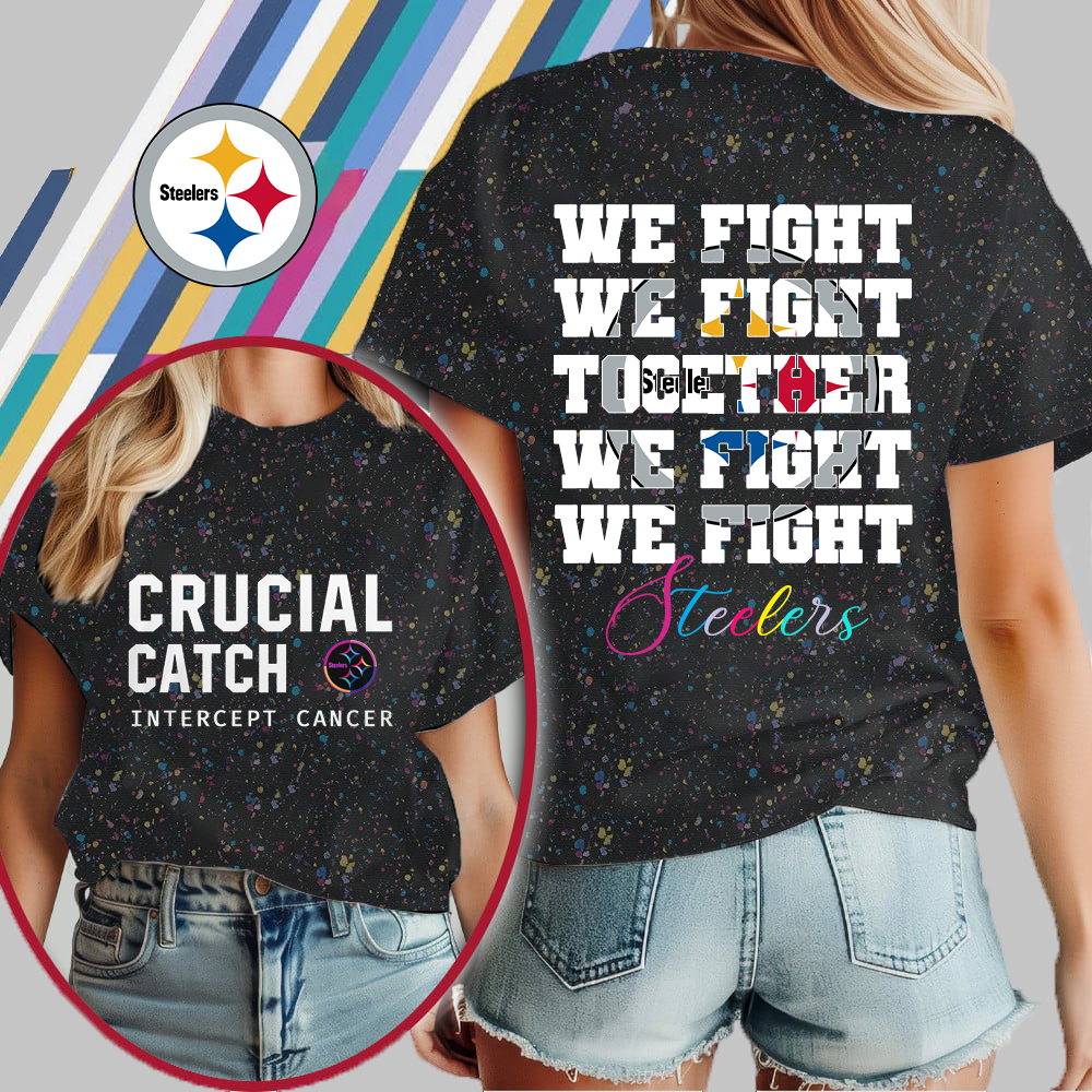PS NFL Crucial Catch We Fight Together T-Shirt DDT HLPHUONG
